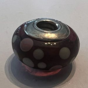 Pandora glass bead charm